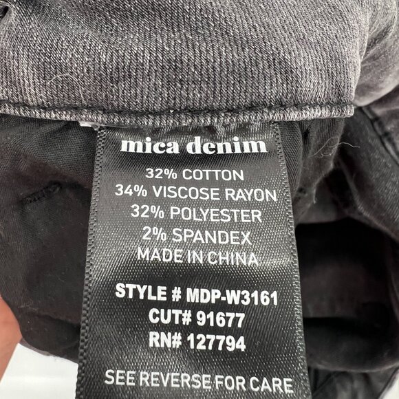 Mica Denim Super High Rise Wide Leg Jeans Size 14/32 - Picture 7 of 15